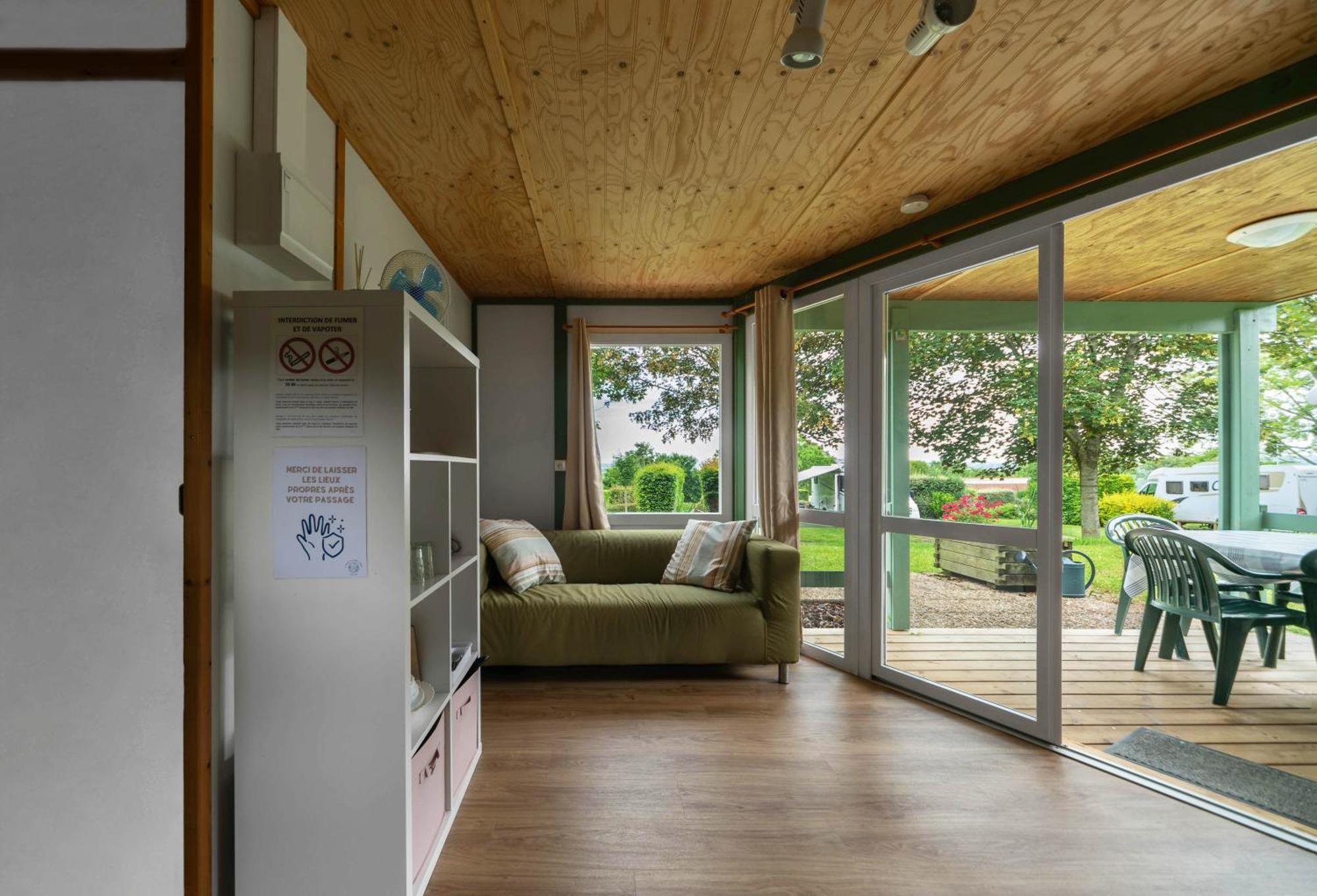 Camping Le Mont Libre - Cottage & Espace Nature - Gannat Zewnętrze zdjęcie